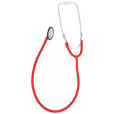 McKesson General Exam Stethoscope Red 1-Tube 21 Inch Tube Single Sided Chestpiece (363739_EA) 1/EA