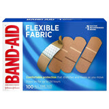 Band-Aid® Adhesive Strip 1 X 3 Inch Fabric Rectangle Tan Sterile (115847_EA) 1/EA