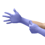 Supreno® EC Exam Glove Medium NonSterile Nitrile Extended Cuff Length Textured Fingertips Blue Chemo Tested / Fentanyl Tested (446000_BX) 50/BX