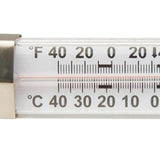 Fisherbrand™ Durac® Refrigerator / Freezer Thermometer Fahrenheit / Celsius -40° to +80°F (-40° to +25°C) Without External Probe Wall Mount Does Not Require Power (822793_EA) 1/EA