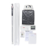 seca® 777 Physician Column Scale Digital Display 550 lbs. / 250 kg Capacity White Battery Operated (1180371_EA) 1/EA
