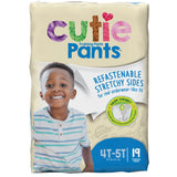 Cutie Pants® Male Toddler Training Pants Size 4T to 5T Disposable Heavy Absorbency (831581_CS) 76/CS