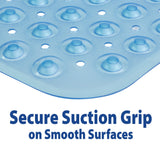 Theracare™ Non-Slip Bath Mat Vinyl 15 X 27 Inch (1257842_EA) 1/EA