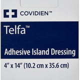 Telfa™ Island Dressing 4 X 14 Inch Rectangle Sterile (235821_CS) 50/CS