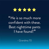 GoodNites® Male Youth Absorbent Underwear Pull On with Tear Away Seams Small / Medium Disposable Heavy Absorbency (883225_CS) 56/CS