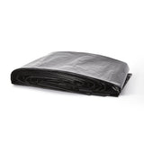 Colonial Bag Trash Bag 60 gal. Black LLDPE 1.8 mil 38 X 58 Inch X-Seal Bottom Flat Pack (862154_CS) 1/CS