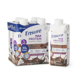 Ensure® Max Protein Nutrition Shake Oral Supplement Milk Chocolate Flavor Liquid 11 oz. Reclosable Carton (1102612_PK) 4/PK