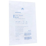 McKesson O.R. Towel 17 W X 27 L Inch Blue Sterile (277859_PK) 1/PK