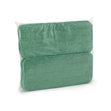 Wiper Central USA Wet Mop Pad Bound Edge Green Polyester / Polyamide Reusable (1199407_DZ) 1/DZ
