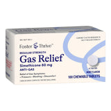 Foster & Thrive™ Gas Relief 80 mg Strength Chewable Tablet 100 Tablets (1238927_BT) 1/BT
