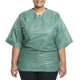Graham Medical Products Patient Shirt 2X-Large Green Without Pockets Short Sleeve Unisex (956042_CS) 30/CS