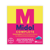 Midol® Complete Cramp Relief 500 mg - 60 mg - 15 mg Strength Acetaminophen / Caffeine / Pyrilamine Maleate Gelcap 24 per Box (554206_BX) 1/BX