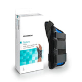 McKesson Wrist Brace with Abducted Thumb Aluminum / Foam / Spandex / Plastic Right Hand Black Medium (1159140_EA) 1/EA