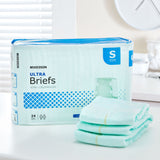 McKesson Ultra Unisex Adult Incontinence Brief Small Disposable Heavy Absorbency (884171_BG) 1/BG