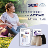 Seni® Knit Pant Unisex Polyester / Elastane Large Pull On Reusable (1260508_CS) 16/CS