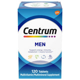Centrum® Men Multivitamin Supplement Tablet 120 per Bottle (1230550_BT) 1/BT