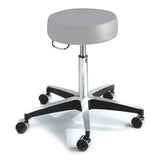 McKesson Exam Stool Backless Pneumatic Height Adjustment 5 Casters Clamshell (407031_EA) 1/EA