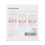 McKesson Thin Hydrocolloid Dressing Film Backing 4 X 4 Inch Square Hydrocolloid / Film (882982_EA) 1/EA