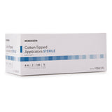 McKesson Swabstick Cotton Tip Plastic Shaft 6 Inch Sterile 2 per Pack (854351_BX) 100/BX