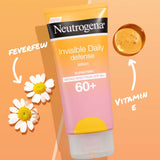Neutrogena® Invisible Daily Defense Sunscreen SPF 60 Lotion 3 oz. Tube (1228818_EA) 1/EA