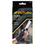 3M™ Futuro™ Deluxe Thumb Stabilizer Adult Small / Medium Lacing System Left or Right Hand Black (1124574_EA) 1/EA
