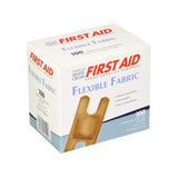 American® White Cross Adhesive Strip 1-1/2 X 3 Inch Fabric Knuckle Tan Sterile (161545_CS) 1200/CS