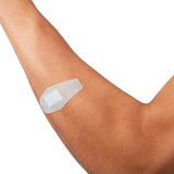 Nexcare™ Sensitive Skin Adhesive Strip 7/8 X 1-1/4 Inch / 1-1/8 X 3 Inch / 15/16 X 1 - 1/8 Inch Silicone Rectangle White Sterile (1084064_BX) 480/BX