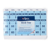Medi Tray Pill Organizer 7 Day 4 Dose (870233_EA) 1/EA