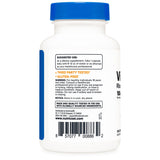 nutricost® Vitamin B2 Riboflavin Dietary Supplement Vitamin B2 100 mg Strength Capsule 120 Per Bottle (1270259_BT) 1/BT