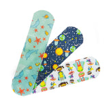 McKesson Kids™ Adhesive Strip 3/4 X 3 Inch Plastic Rectangle Kid Design (Assorted Prints) Sterile (1110980_CS) 2400/CS