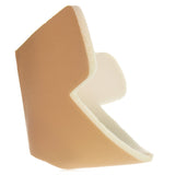 DermaFoam® Foam Dressing 4.9 X 5 Inch Without Border Waterproof Backing Nonadhesive Elbow / Heel Sterile (719720_BX) 5/BX