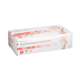McKesson Exam Glove Small NonSterile Vinyl Standard Cuff Length Smooth Clear Not Rated (354438_BX) 100/BX