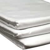 Royal Blue Intl Bed Sheet Fitted 36 X 84 Inch White Reusable (1123376_DZ) 12/DZ