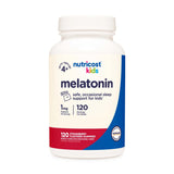 nutricost® Dietary Supplement Melatonin 1 mg Strength Gummy 120 Per Bottle (1270273_BT) 1/BT