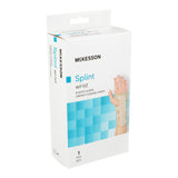 McKesson Wrist Brace Low Profile / Contoured / Wraparound Aluminum / Cotton / Elastic Left Hand Beige Large (1159158_EA) 1/EA