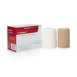 FlexPress2™ 2 Layer Compression Bandage System 4 Inch X 7-1/10 Yard / 4 Inch X 8-9/10 Yard Self-Adherent Closure Tan / White NonSterile Standard Compression (1178931_EA) 1/EA