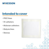 McKesson IV Site Barrier Protector 9 X 9 Inch NonSterile (1162467_CS) 700/CS