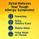 XYZAL® Allergy 24HR Allergy Relief 5 mg Strength Tablet 35 per Bottle (1230701_BT) 1/BT