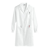 Fashion Seal Uniforms Lab Coat White Medium Knee Length 80% Polyester / 20% Cotton Reusable (481348_EA) 1/EA