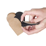 AliMed® Heel Lift Adjustable Leg Lift Leather / Rubber Female 8 to 10 / Male 6-1/2 to 8-1/2 Beige / Black (304081_EA) 1/EA