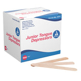 dynarex® Tongue Depressor 5-1/2 Inch Length Wood Junior (896050_BX) 500/BX