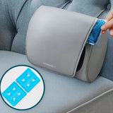 HoMedics® Shiatsu Massage Pillow with Hot & Cold 3.94 X 8.66 X 12.99 Inch (1253813_CS) 2/CS