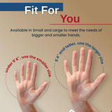 Carpal AID® Patch Pregnancy Hand-Based Carpal Tunnel Support Plastic Left or Right Hand Clear Small (1233612_CS) 720/CS