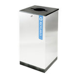 Edge Single Stream Recycling Receptacle - Long Label (5193) Each