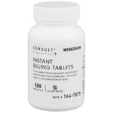 McKesson Consult™ Instant Bluing Tablets Blue, 100 Tests For Use In Toilet Water (1088138_BT) 1/BT