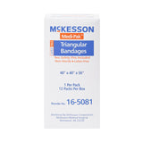 McKesson Triangular Bandage / Arm Sling Safety Pin One Size Fits Most (540284_BX) 12/BX