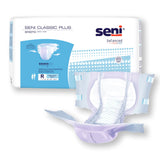 Seni® Classic Plus Unisex Adult Incontinence Brief Regular Disposable Moderate Absorbency (1163856_PK) 25/PK