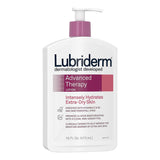 Lubriderm® Advanced Therapy Hand and Body Moisturizer 16 oz. Pump Bottle Un-Scented Lotion (406636_EA) 1/EA