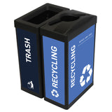 The Elite Ergocan Two-Stream Recycling Station (4192) Each