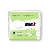 Seni® Soft Classic Dry Disposable Underpad 23 X 35 Inch Cellulose Pulp Light Absorbency (1163831_PK) 30/PK